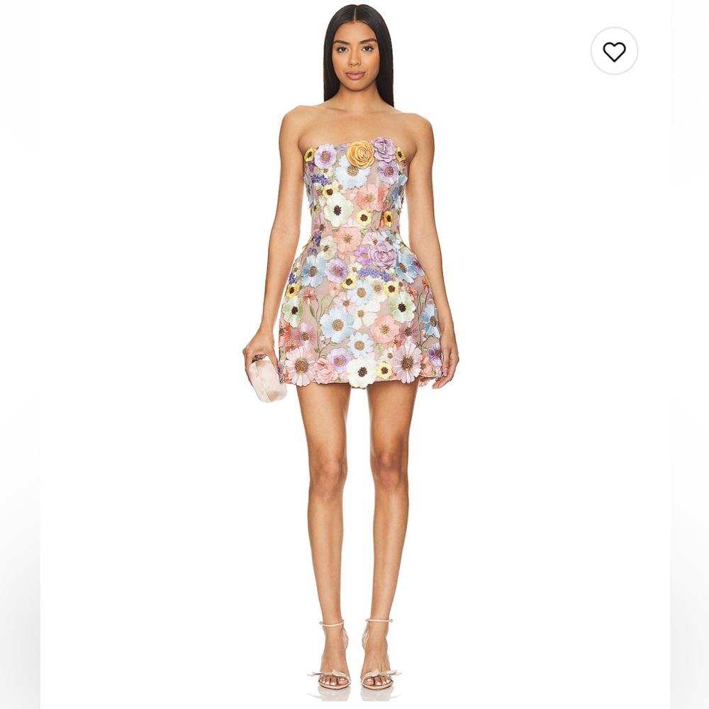 New Bronx and Banco BOUQUET MARAYA PASTEL MINI DRESS sold out online